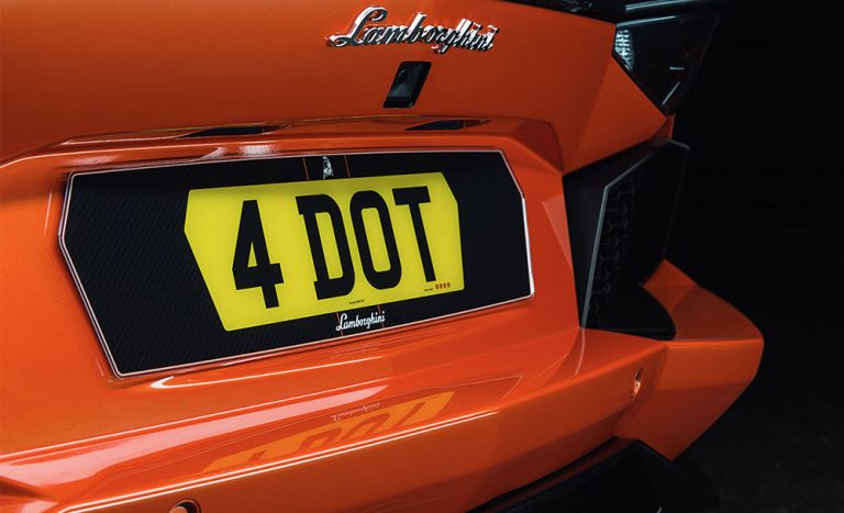 Fourdot | Shaped & Custom Number Plates | Hex Plates